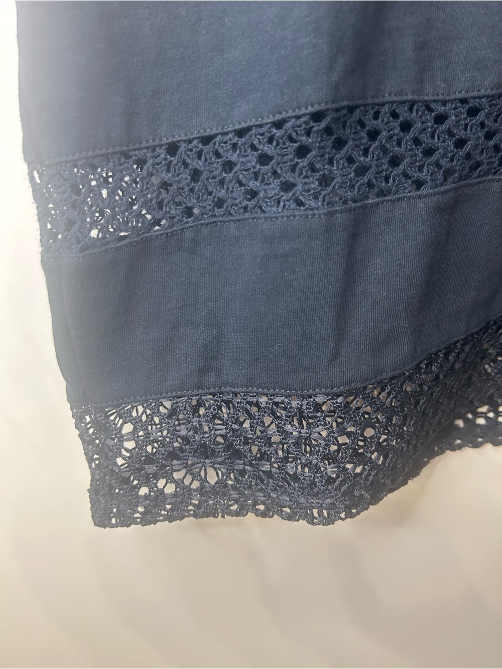 *NWT* Rag & Bone Rosie Lace-Trim Cotton Muscle Tank, Size Medium - Picture 8 of 14